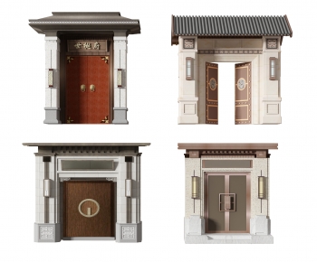 New Chinese Style Door-ID:810715919