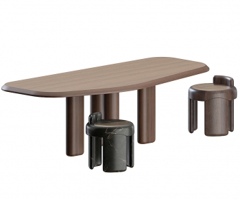 Modern Dining Table And Chairs-ID:470459941