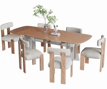 Modern Dining Table And Chairs-ID:685368064