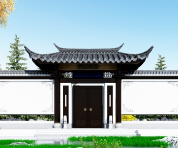 Chinese Style Facade Element-ID:190180061