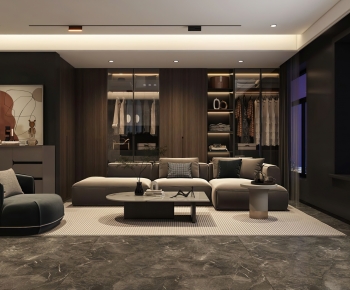 Modern A Living Room-ID:999241112