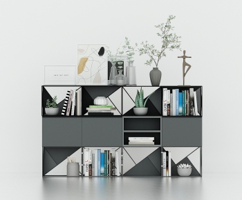 Modern Decorative Cabinet-ID:960678104