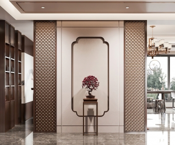 New Chinese Style Hallway-ID:571840053