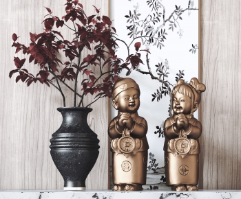 New Chinese Style Sculpture-ID:843420013