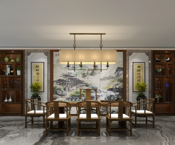 New Chinese Style Tea House-ID:299371003