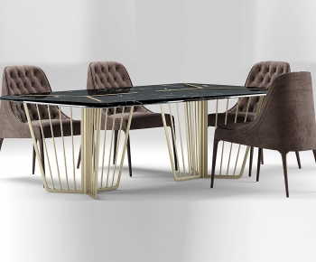 Modern Dining Table And Chairs-ID:253679049