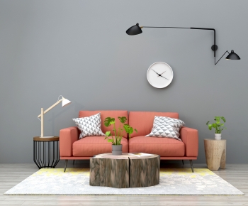 Industrial Style Sofa Combination-ID:231425058