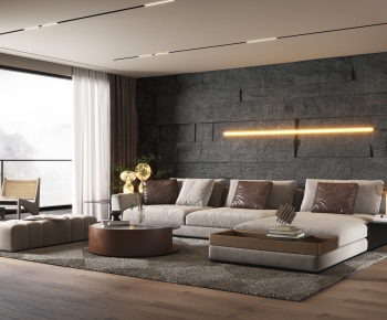 Modern A Living Room-ID:472729921