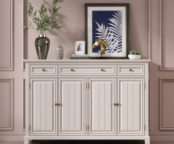 American Style Entrance Cabinet-ID:639015916