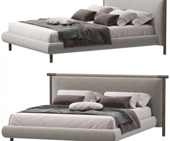 Modern Double Bed-ID:243129973