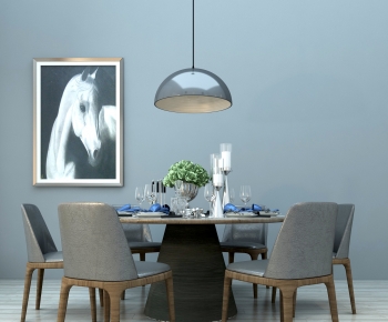 Modern Dining Table And Chairs-ID:782860997