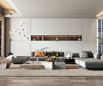 Modern A Living Room-ID:229012978