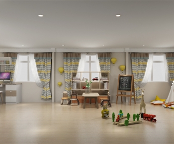 Modern Nordic Style Children's Room-ID:708539014