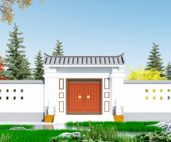 Chinese Style Facade Element-ID:620049951