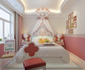 American Style Girl's Room Daughter's Room-ID:866048109