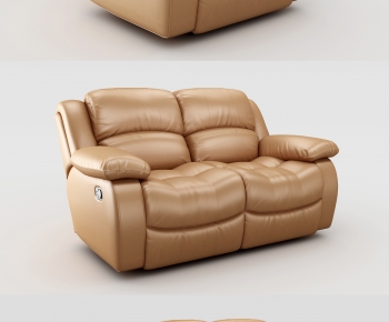 现代真皮功能沙发组合-ID:500387917