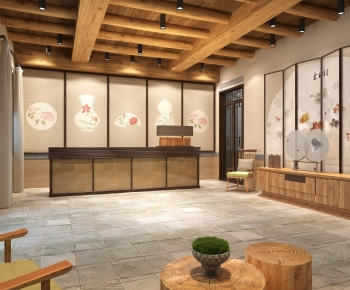 New Chinese Style Reception Area-ID:259084941