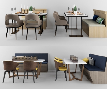 Modern Dining Table And Chairs-ID:705658917