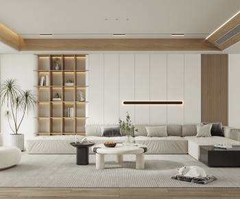 Modern A Living Room-ID:608580186