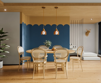 Nordic Style Dining Room-ID:368110903