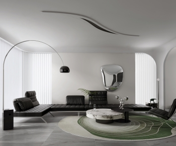 Modern A Living Room-ID:788338904