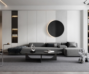 Modern A Living Room-ID:334784032