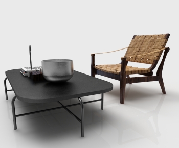 Southeast Asian Style Lounge Chair-ID:443645007