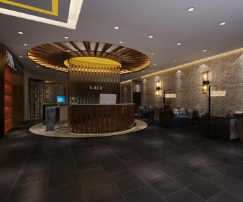 New Chinese Style Reception Area-ID:381222967