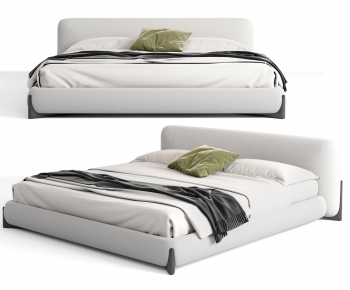 Modern Double Bed-ID:438932908