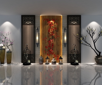 New Chinese Style Garden-ID:743495946