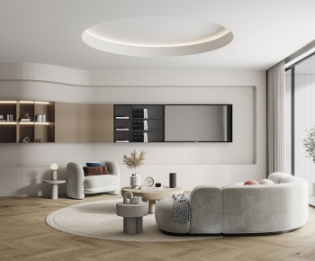 Modern A Living Room-ID:441730026