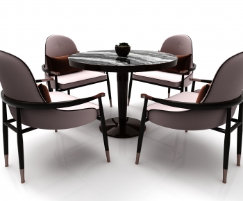 Southeast Asian Style Dining Table And Chairs-ID:415910968