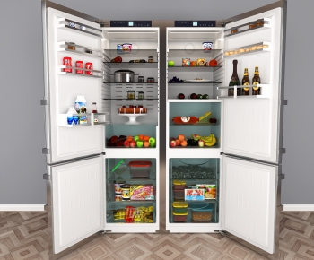 Modern Refrigerator Freezer-ID:819307098