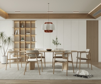 Nordic Style Dining Room-ID:384587057