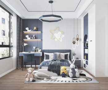 Modern Boy's Room And Son's Room-ID:797126058