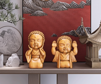 New Chinese Style Sculpture-ID:105015041