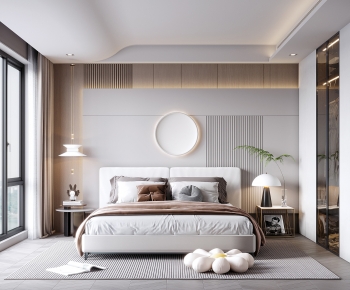 Modern Bedroom-ID:740102053