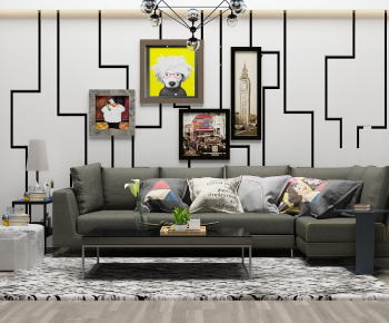 Modern Sofa Combination-ID:346815117