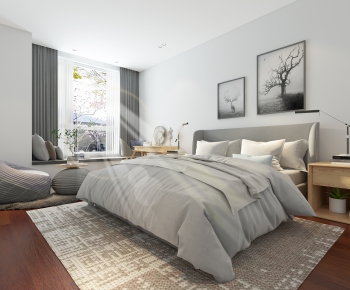 Nordic Style Bedroom-ID:303668021