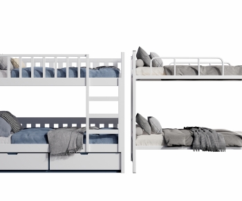 Modern Bunk Bed-ID:338649995