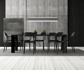 Modern Dining Table And Chairs-ID:632592925