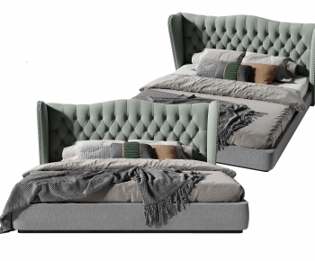 French Style Double Bed-ID:421535027