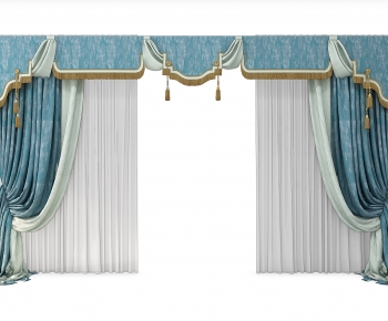 European Style Classical Style The Curtain-ID:526369096
