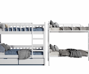 Modern Bunk Bed-ID:217397936