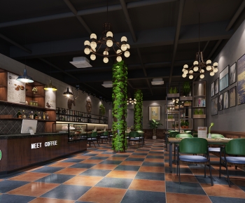 Industrial Style Cafe-ID:228208074
