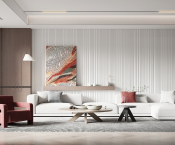 Modern A Living Room-ID:299563881