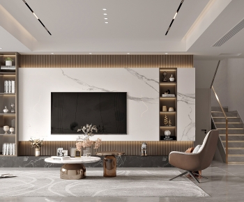 Modern A Living Room-ID:980861272