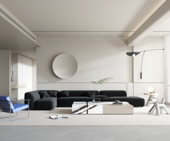 Wabi-sabi Style A Living Room-ID:110002042