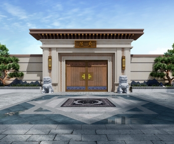 Chinese Style Facade Element-ID:281625992