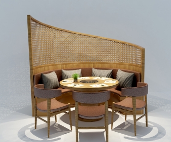 Modern Dining Table And Chairs-ID:538641935
